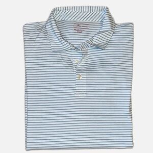 Peter Millar Golf Polo Men’s Size XXL White Summer Comfort